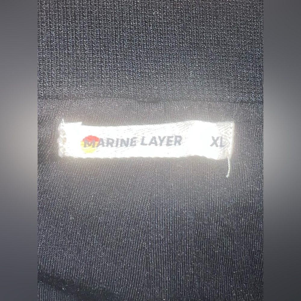 Marine Layer black Lexi ribbed midi skirt size XL - Picture 8 of 9